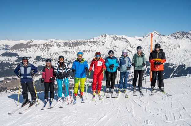 Skifahren im Skigebiet Arosa - Lenzerheide 