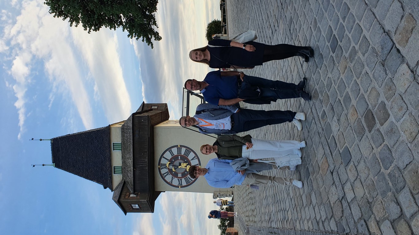  Photo of the WS team at the clock tower in Graz