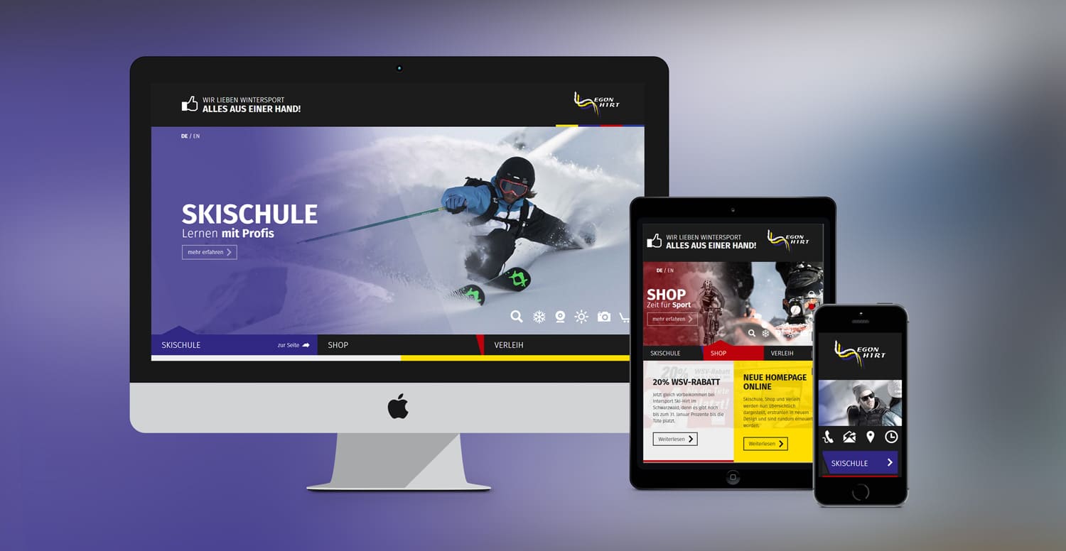 Website Ski Hirt 