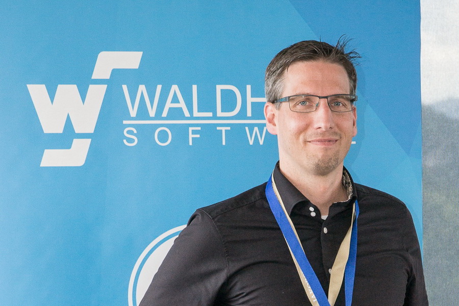 Hannes Waldhart beim WS Day 2015 am Jakobskreuz in St. Ulrich 