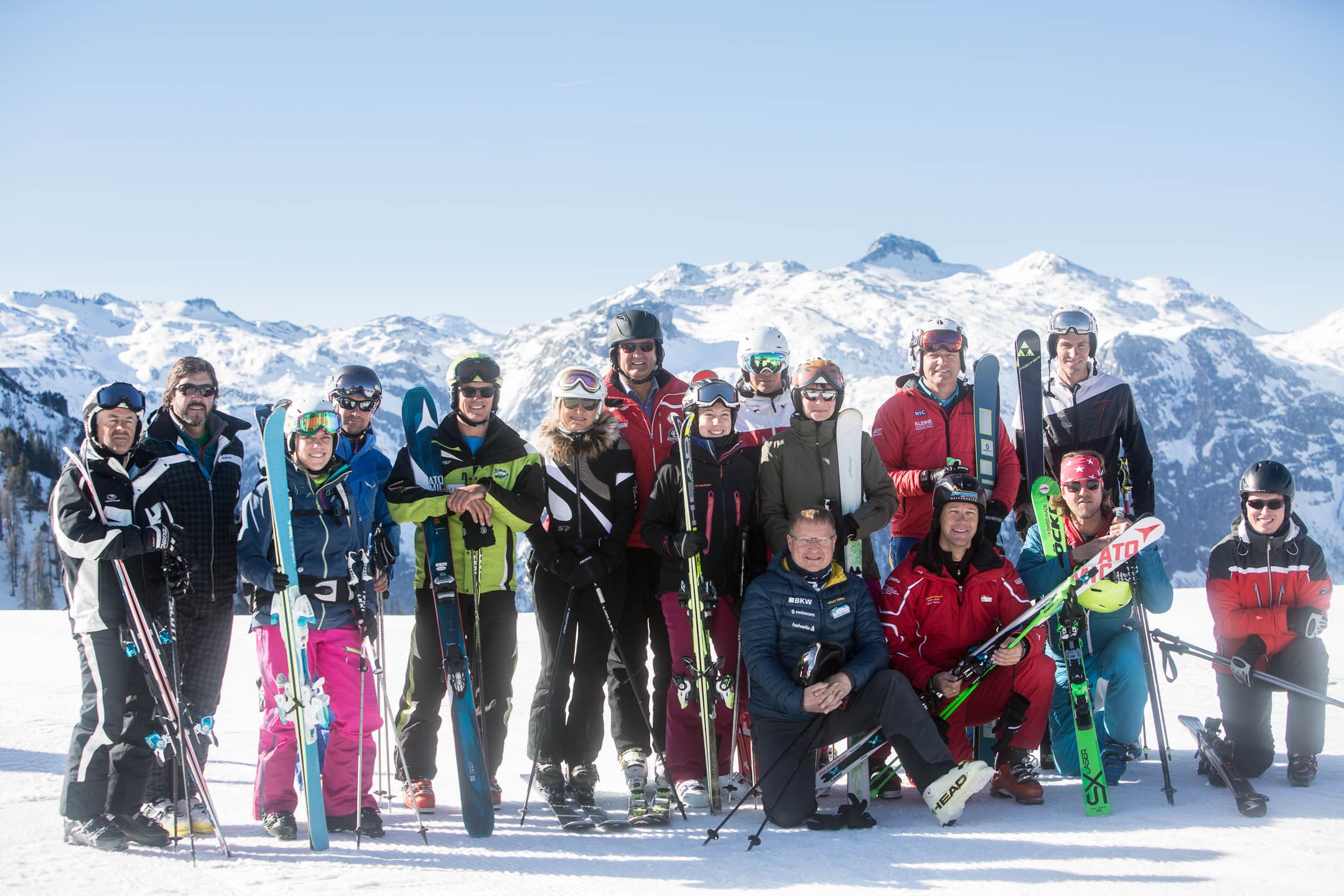 Skifahren in Zauchensee - Gruppenfoto WS Days 2017